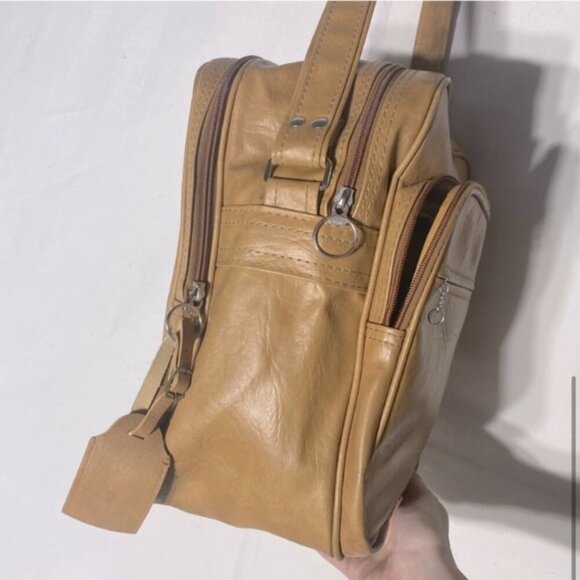 Vintage Samsonite Tan Carry On Travel Bag - Picture 6 of 14